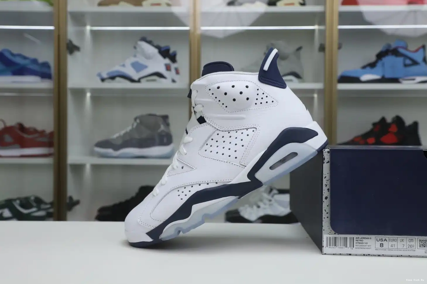 6 JORDAN Kimikick NAVY AIR MIDNIGHT 0405